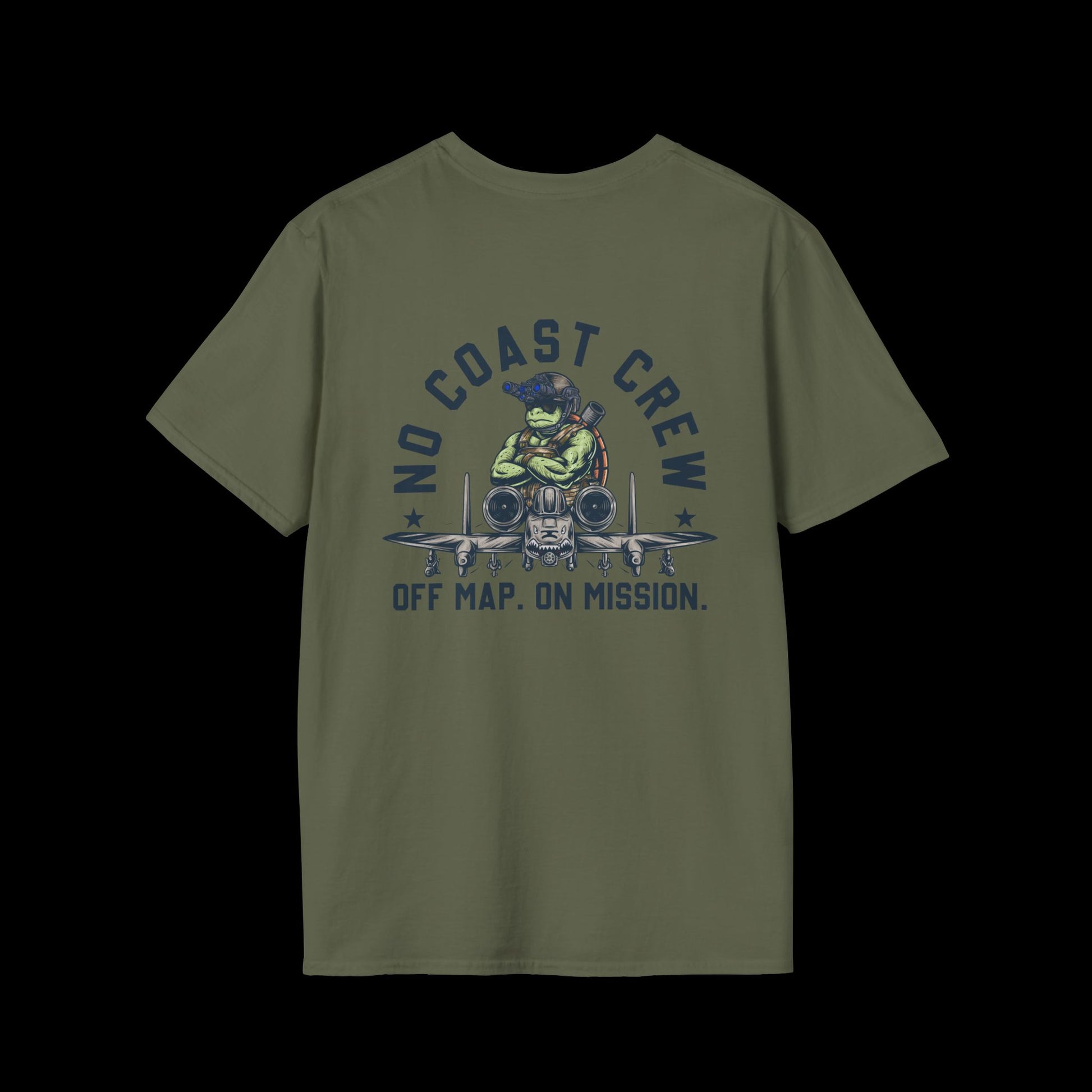 No Coast Crew - Off Map On Mission - Launch Tee